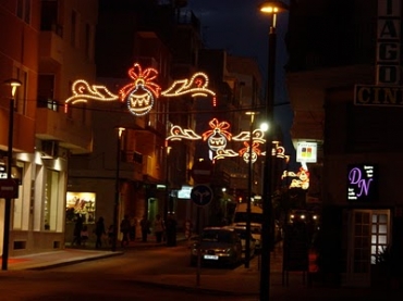 Guardamar High Street-near the Church